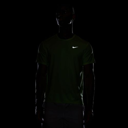 Pánske bežecké tričko Nike Miler Dri-Fit UV lime blast