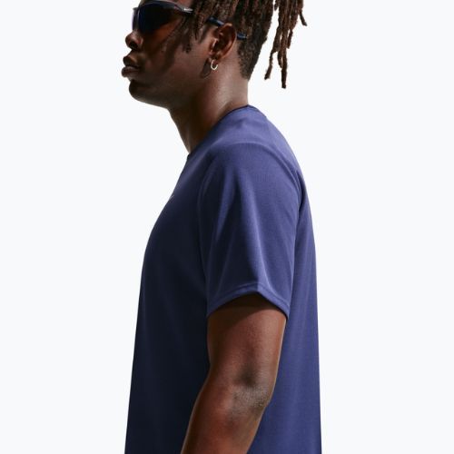 Pánske bežecké tričko Nike Miler Dri-Fit UV midnight navy