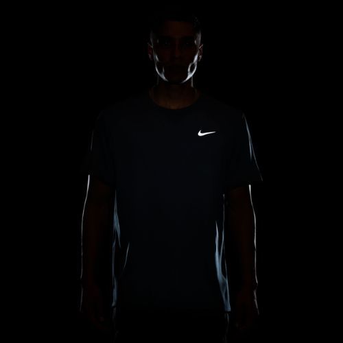 Pánske bežecké tričko Nike Miler Dri-Fit UV work blue