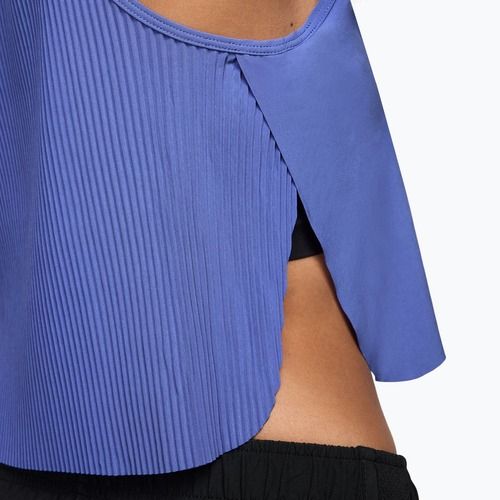 Dámske bežecké tielko Nike AeroSwift Dri-Fit ADV Cropped Tank Top off sapphire/black