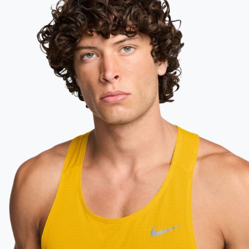 Pánske bežecké tričko Nike Fast Dri-Fit laser orange