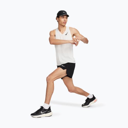 Pánske bežecké tričko Nike AeroSwift Dri-Fit ADV Summit White/Black