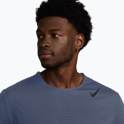 Pánske bežecké tričko Nike AeroSwift Dri-Fit ADV diffused blue/black