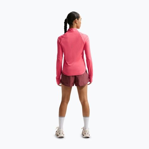 Dámske bežecké tričko s dlhým rukávom Nike Swift Dri-Fit UV 1/4-Zip sea coral