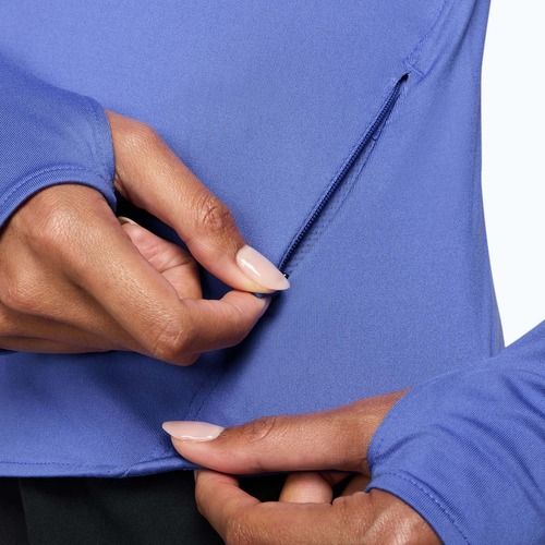 Dámske bežecké tričko s dlhým rukávom Nike Swift Dri-Fit UV sapphire