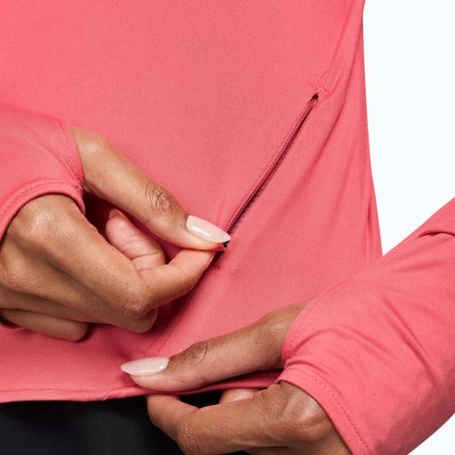 Dámske bežecké tričko s dlhým rukávom Nike Swift Dri-Fit UV sea coral