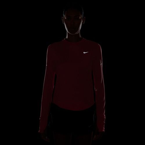 Dámske bežecké tričko s dlhým rukávom Nike Swift Dri-Fit UV sea coral