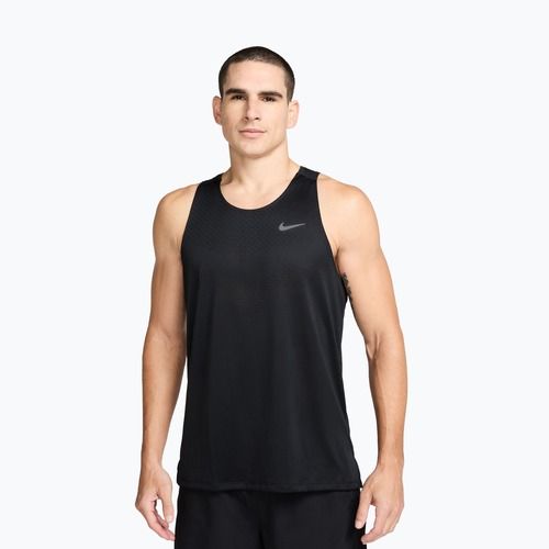 Pánske bežecké tričko Nike Stride Dri-Fit ADV black
