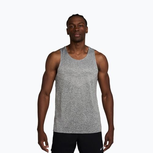 Pánske bežecké tričko Nike Stride Dri-Fit ADV smoke grey/heather