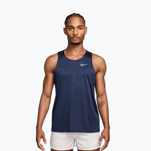 Pánske bežecké tričko Nike Stride Dri-Fit ADV midnight navy