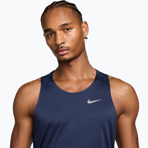 Pánske bežecké tričko Nike Stride Dri-Fit ADV midnight navy