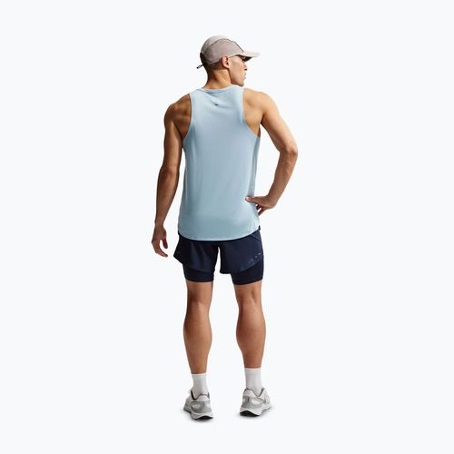 Pánske bežecké tričko Nike Stride Dri-Fit ADV light armory blue
