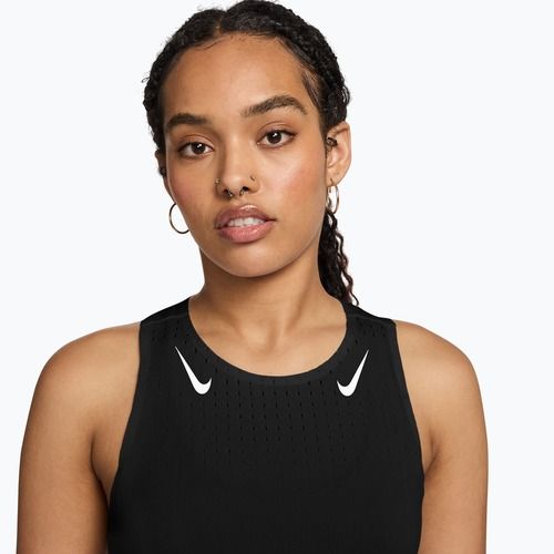 Dámske bežecké tielko Nike AeroSwift Dri-Fit ADV Singlet black/white