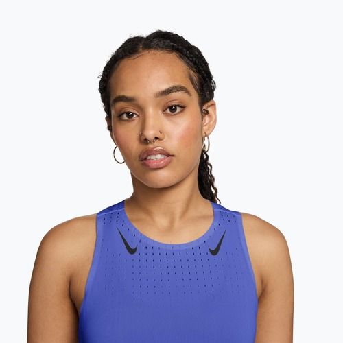 Dámske bežecké tielko Nike AeroSwift Dri-Fit ADV Singlet sapphire/black