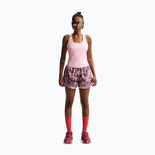 Dámske bežecké tričko Nike Swoosh Run Dri-Fit pink foam/photon dust/white