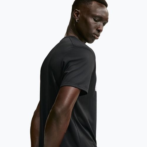 Pánske bežecké tričko Nike Miler Dri-Fit UV black/white