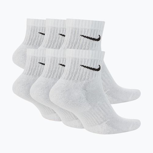 Ponožky Nike Everyday Cushioned 6 párov white/black