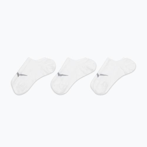 Dámske ponožky Nike Everyday Plus Lightweight Footie 3 páry white/wolf-grey