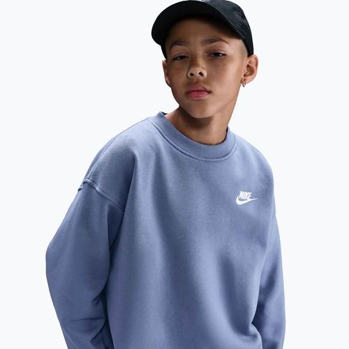 Detská mikina Nike Sportswear Club Fleece world indigo/white
