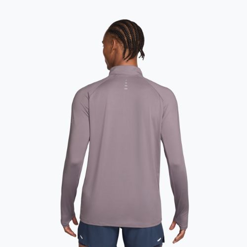 Pánska bežecká mikina Nike Stride 1/4 Zip Dri-Fit light violet ore