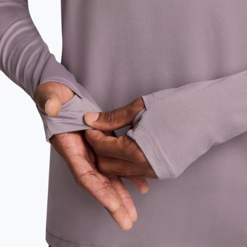 Pánska bežecká mikina Nike Stride 1/4 Zip Dri-Fit light violet ore