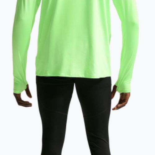 Pánska bežecká mikina Nike Stride 1/4 Zip Dri-Fit lime blast