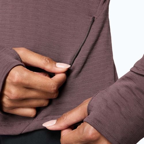 Dámske bežecké tričko longsleeve Nike Swift Therma-Fit Turtle Neck tattoo