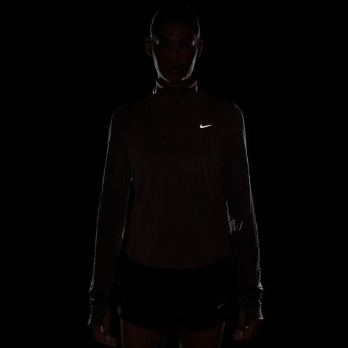 Dámske bežecké tričko longsleeve Nike Swift Therma-Fit Turtle Neck tattoo