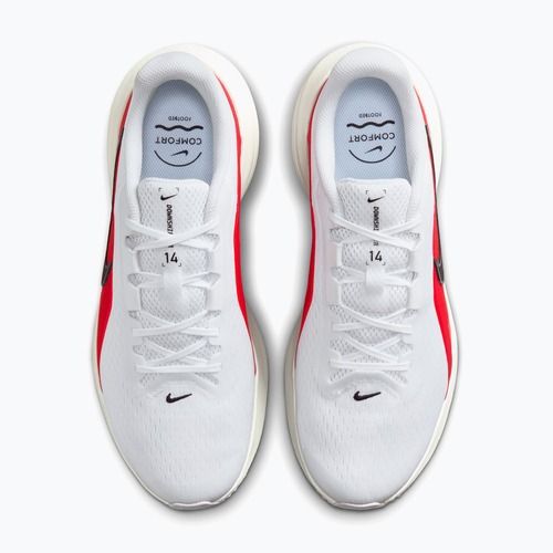 Pánske bežecké topánky Nike Downshifter 14 white/summit white/bright crimson/black