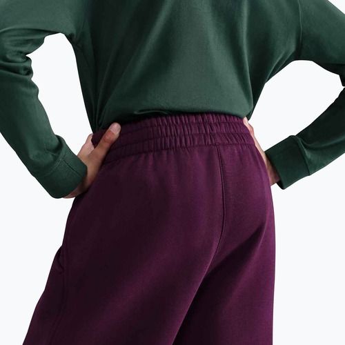 Detské nohavice Nike Sportswear Club Fleece burgundy/burgundy/white