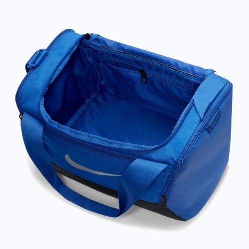 Tréningová taška Nike Brasilia 9.5 Duffle 25 l game royal/black/metallic silver