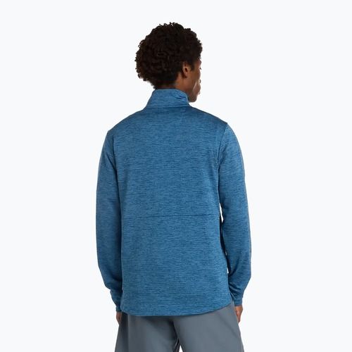 Pánske bežecké tričko longsleeve New Balance Athletics Heat Grid 1/2 Zip dark shoreline
