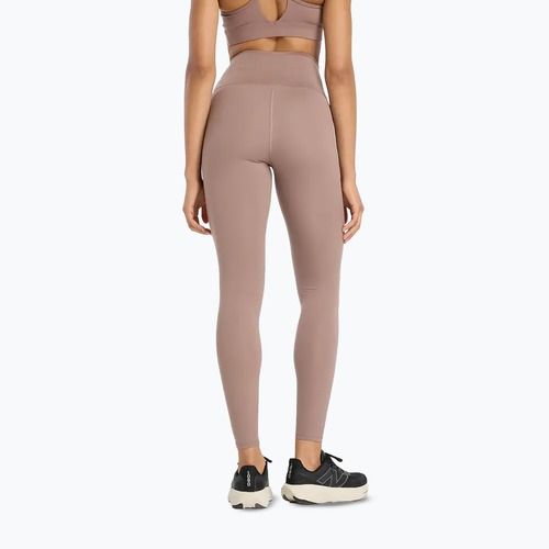 Dámske bežecké legíny New Balance Harmony High Rise earth shadow