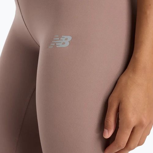 Dámske bežecké legíny New Balance Harmony High Rise earth shadow