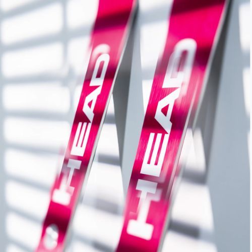 Zjazdové lyže HEAD WC Rebels e-Race Pro RP WCR 14 + viazania Freeflex 14 GW 75 Years pink