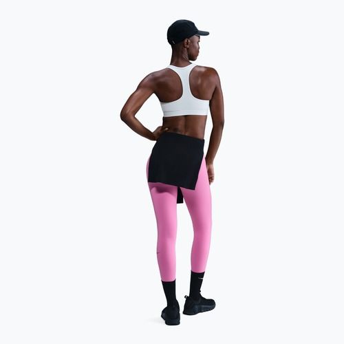 Športová podprsenka Nike Swoosh Medium Support white/black