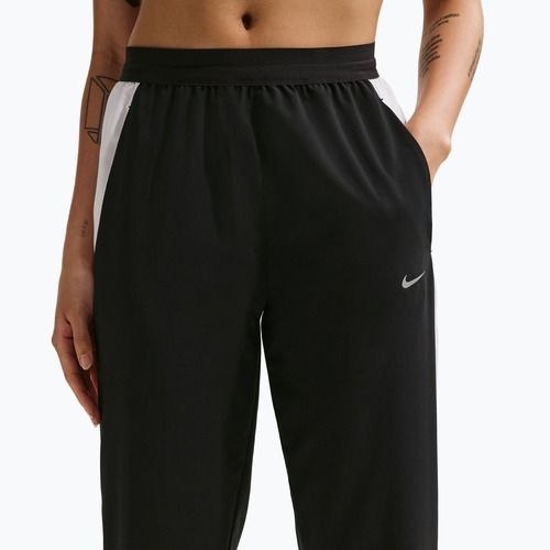 Dámske bežecké legíny Nike Tempo Swoosh Dri-Fit Mid-Rise 7/8 black/white