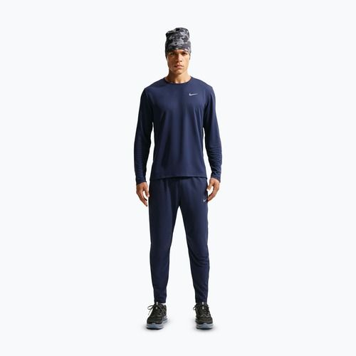 Pánske bežecké nohavice Nike Stride Dri-Fit Woven midnight navy