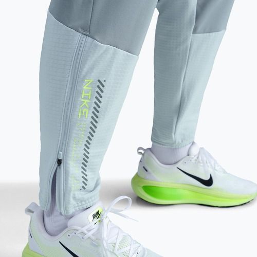 Pánske bežecké nohavice Nike Challenger Therma-Fit Winterized light smoke grey