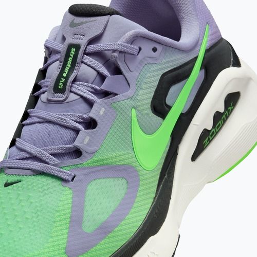 Pánske bežecké topánky Nike Structure Plus iron purple/off black-sail/voltage green