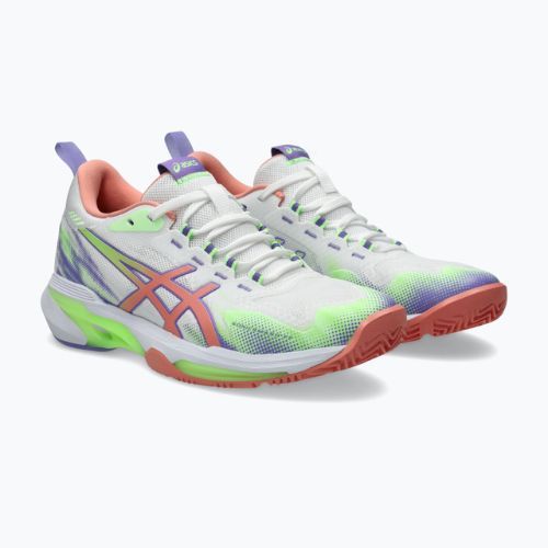 Dámske padelové topánky Asics Sonicmash FF W white/guava