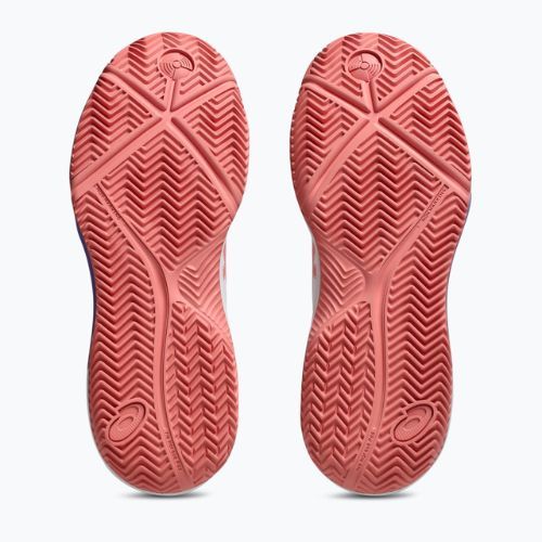 Dámske padelové topánky ASICS Gel-Dedicate 8 Padel W white/guava
