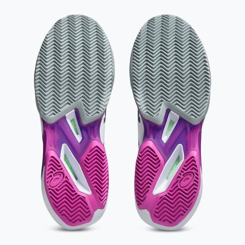 Pánske tenisové topánky ASICS Solution Speed FF 4 Clay white/digital sakura