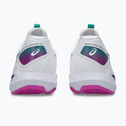 Pánske tenisové topánky ASICS Solution Speed FF 4 Clay white/digital sakura