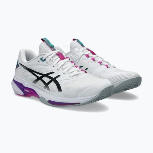 Pánske tenisové topánky ASICS Solution Speed FF 4 Clay white/digital sakura