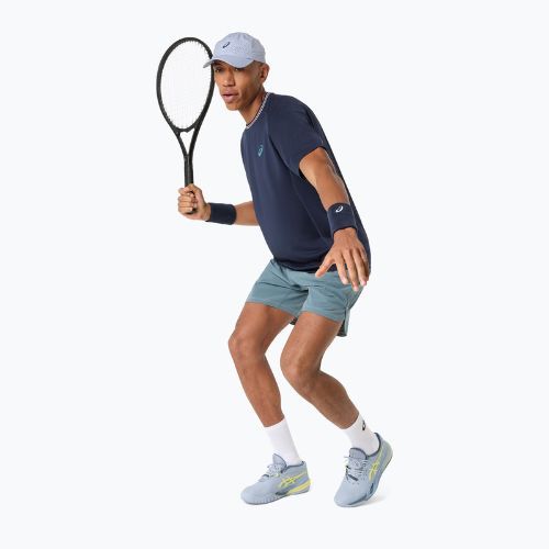 Pánske tenisové tričko ASICS Game midnight