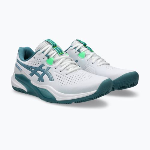 Pánske padelové topánky Asics Gel-Challenger 15 Padel white/misty pine