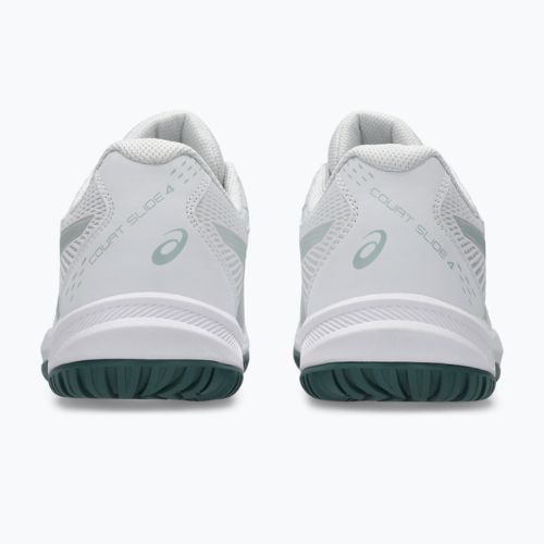 Pánska tenisová obuv ASICS Court Slide 4 white/cold moss