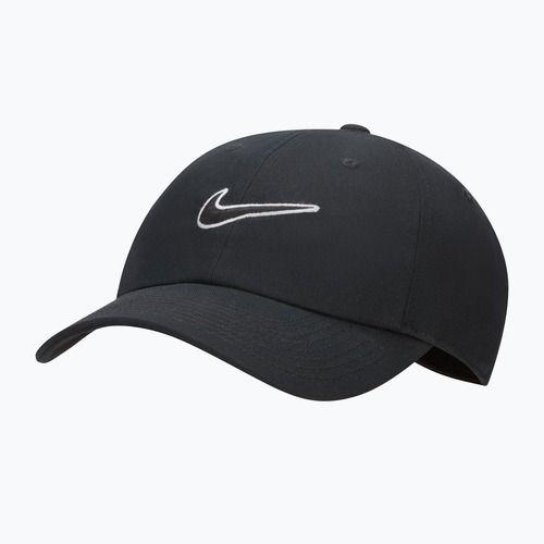 Šiltovka Nike Club Unstructured Swoosh black/black