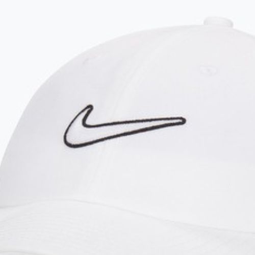 Šiltovka Nike Club Unstructured Swoosh white/white